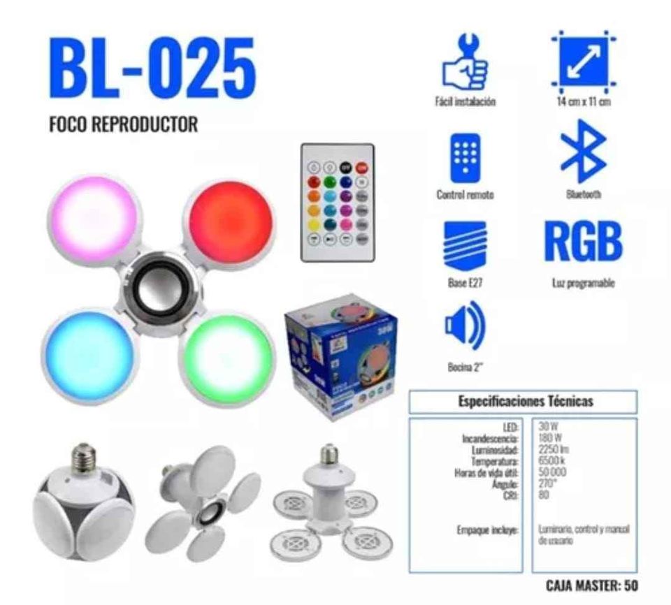 Miniatura 2 de Bombillo parlante