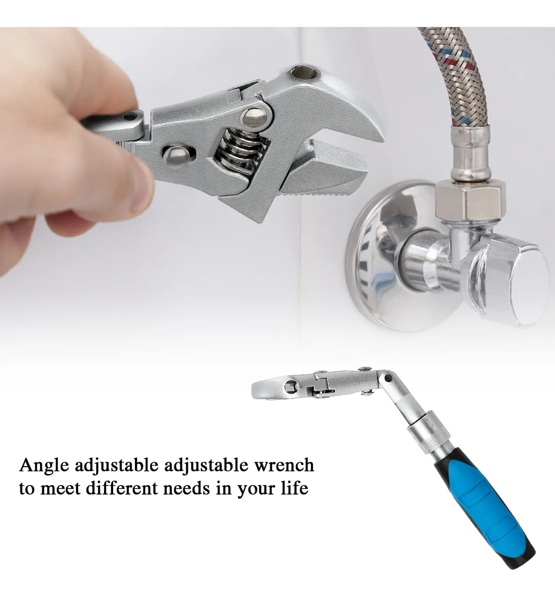 Miniatura 7 de LLAVE INGLESA MULTIF EXPANDIBLE GIRO 180