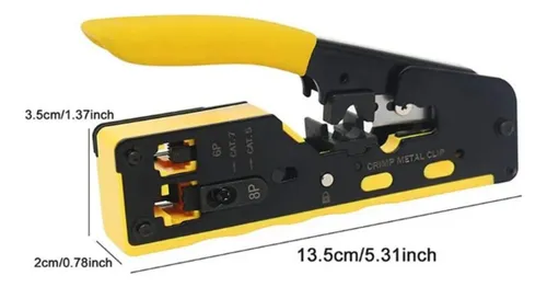 Miniatura 5 de CRIMPEADORA MULTIF PARA CABLES LAN