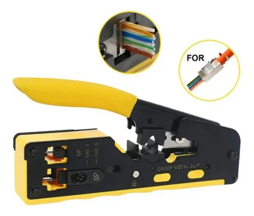 Miniatura 6 de CRIMPEADORA MULTIF PARA CABLES LAN