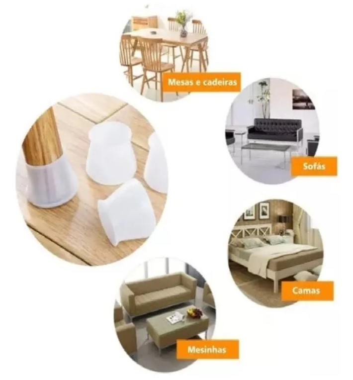 Miniatura 3 de Tapa De Silicona Universal Para Patas De