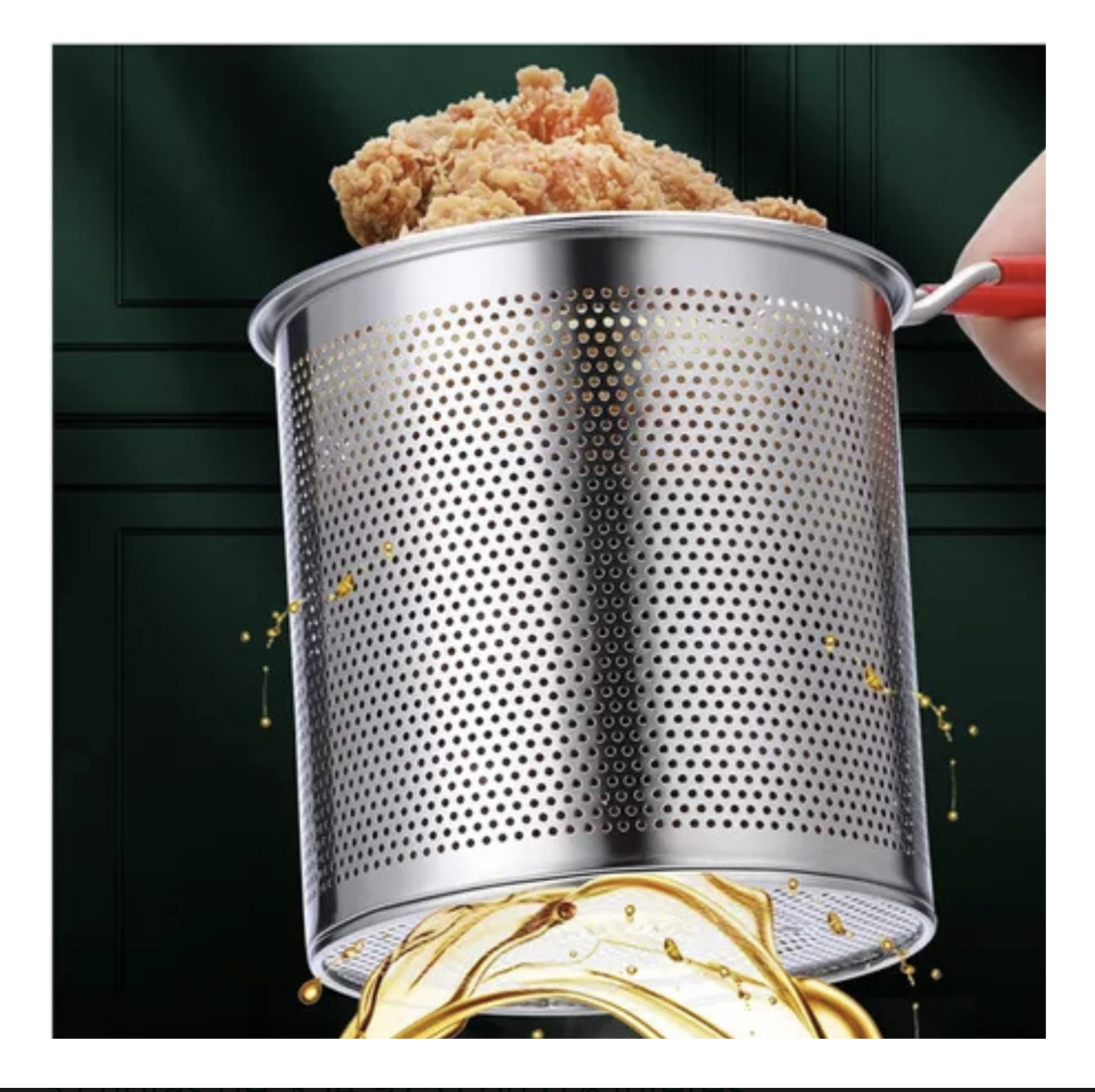 Miniatura 6 de OLLA FREIDORA ACERO INOXIDABLE