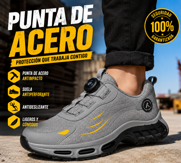ZAPATOS DE PUNTERA SAFESTEP