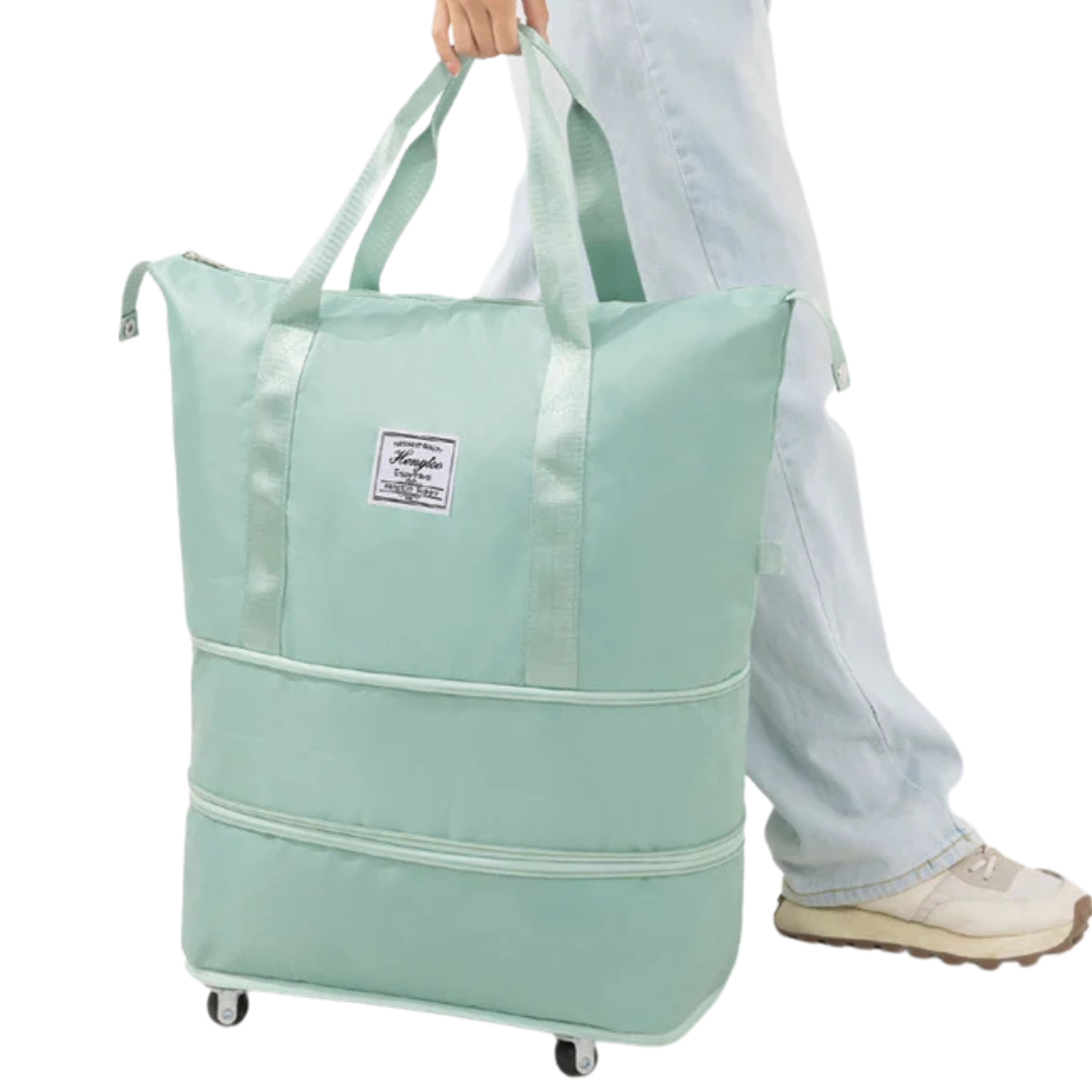 BOLSO EXPANDIBLE CON RUEDAS TEXTU AE-709