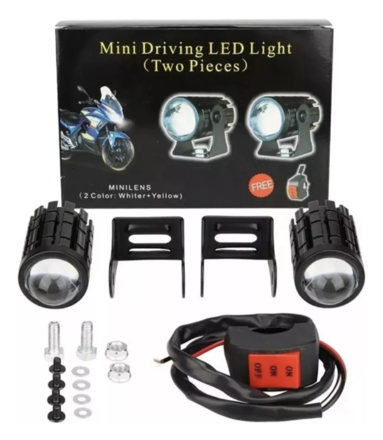 Miniatura 2 de KIT LUCES EXPLORADORAS PARA MOTO