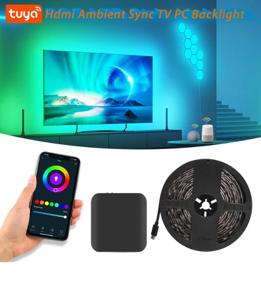Miniatura 2 de CINTA LUZ LED PARA TV CON MODULO HDMI