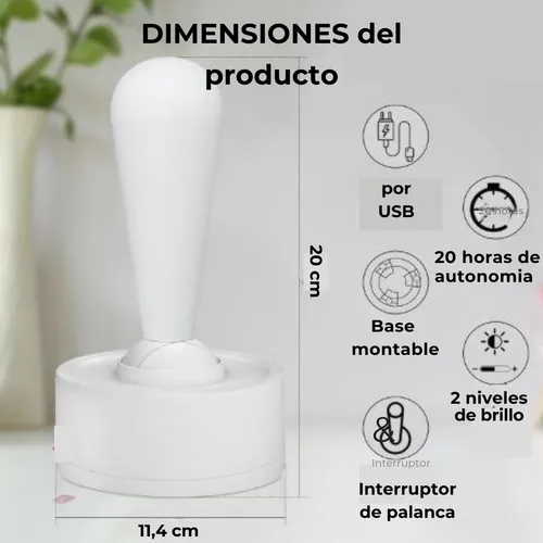 Miniatura 9 de LAMPARA DE NOCHE DISEÑO INTERRUPTOR