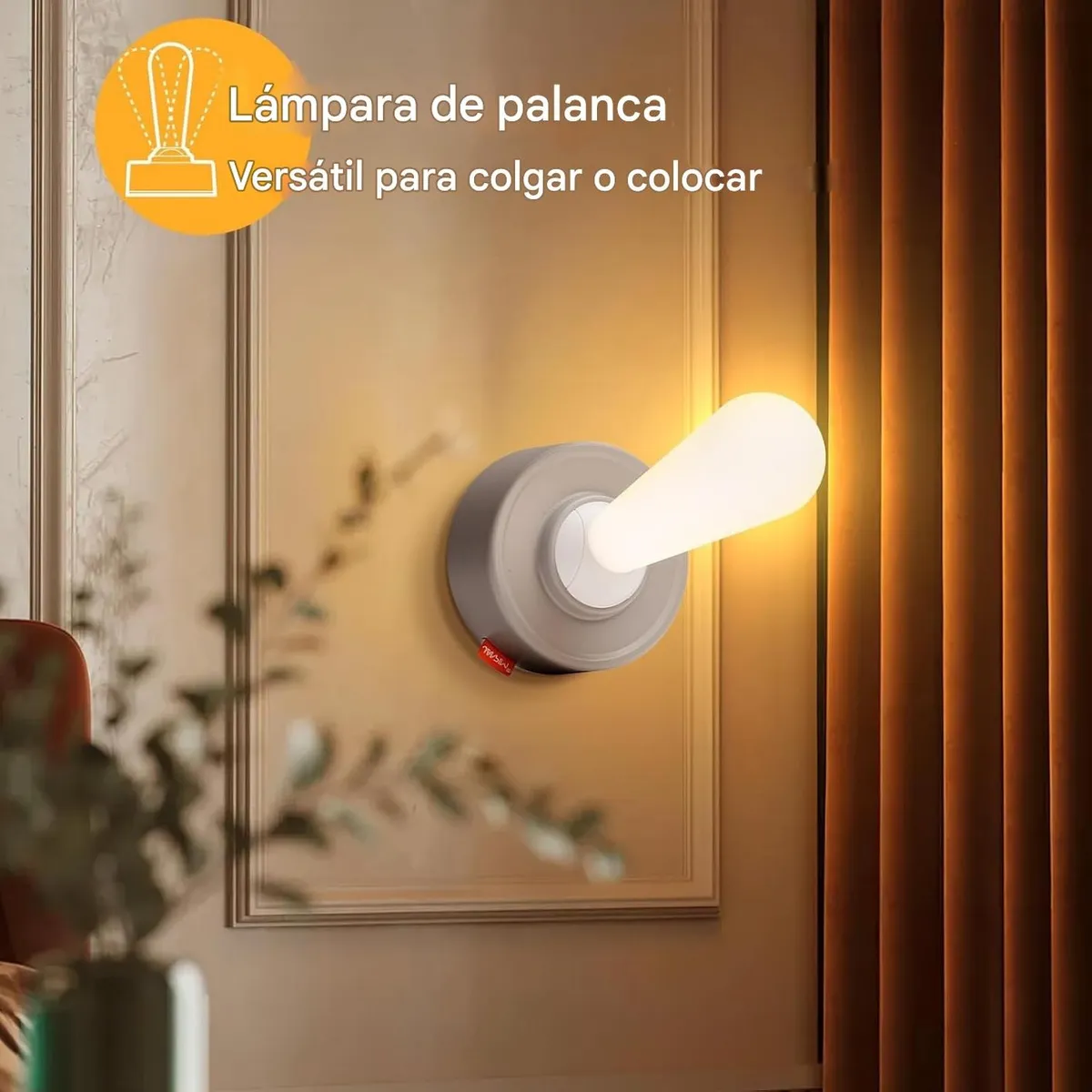 Miniatura 2 de LAMPARA DE NOCHE DISEÑO INTERRUPTOR