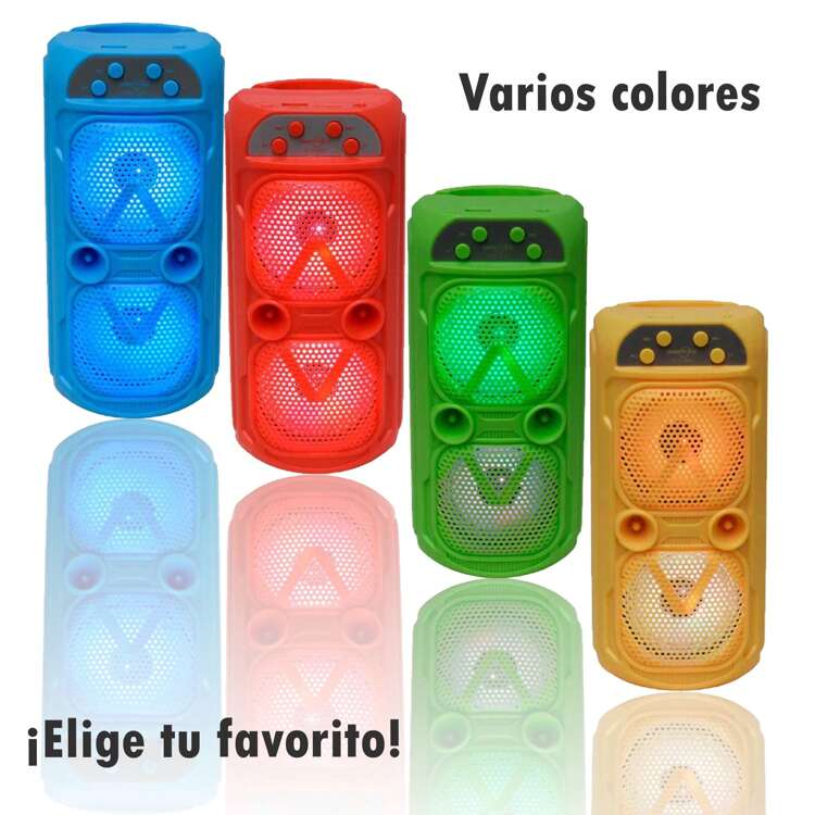 Miniatura 2 de PARLANTE GTS 1838 LUZ LED