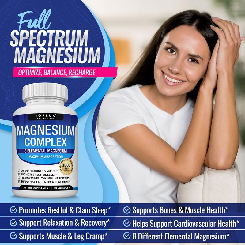 Miniatura 2 de Toplux Nutrition Magnesium Complex 1000