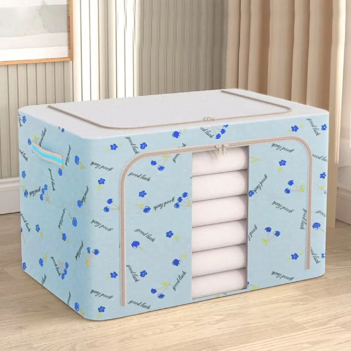 Cajón Organizador sabanas Cubrelecho - Color: Rojo