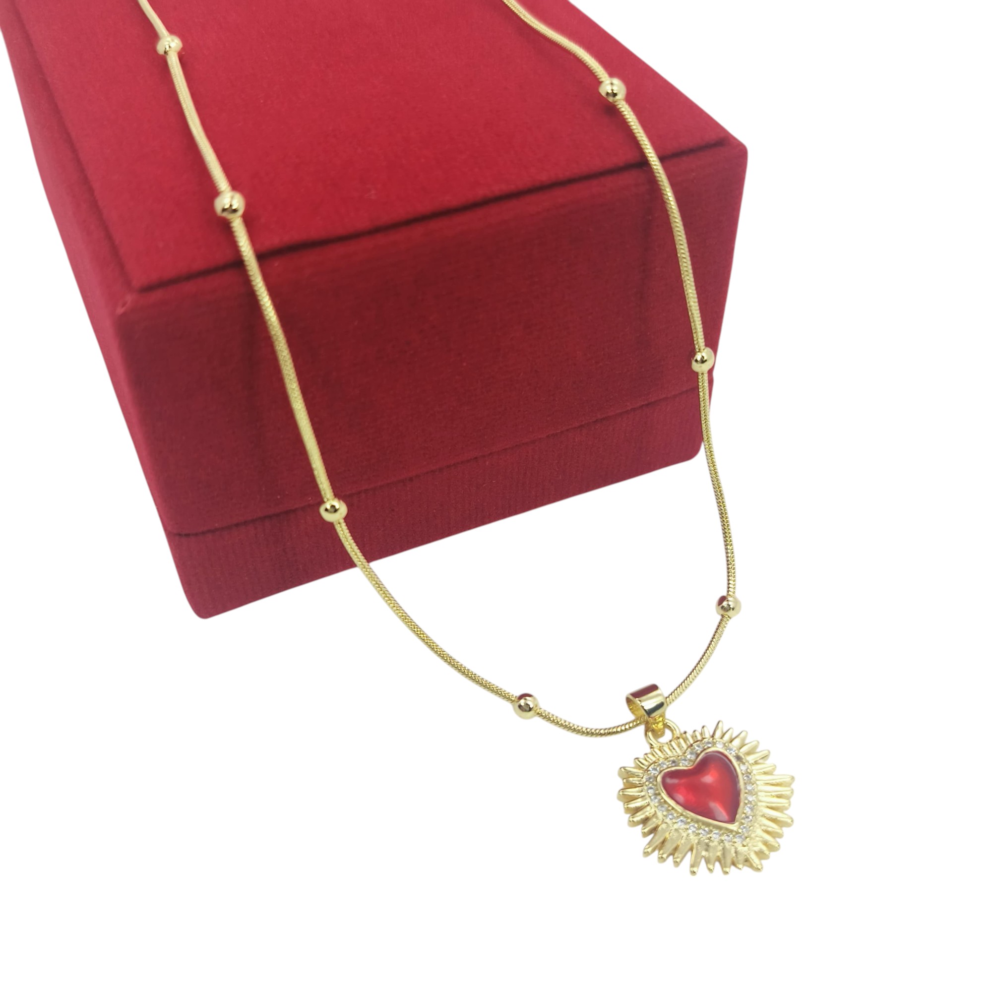 Miniatura 5 de COMBO CORAZON DE JESUS COLLAR Y PULSERA