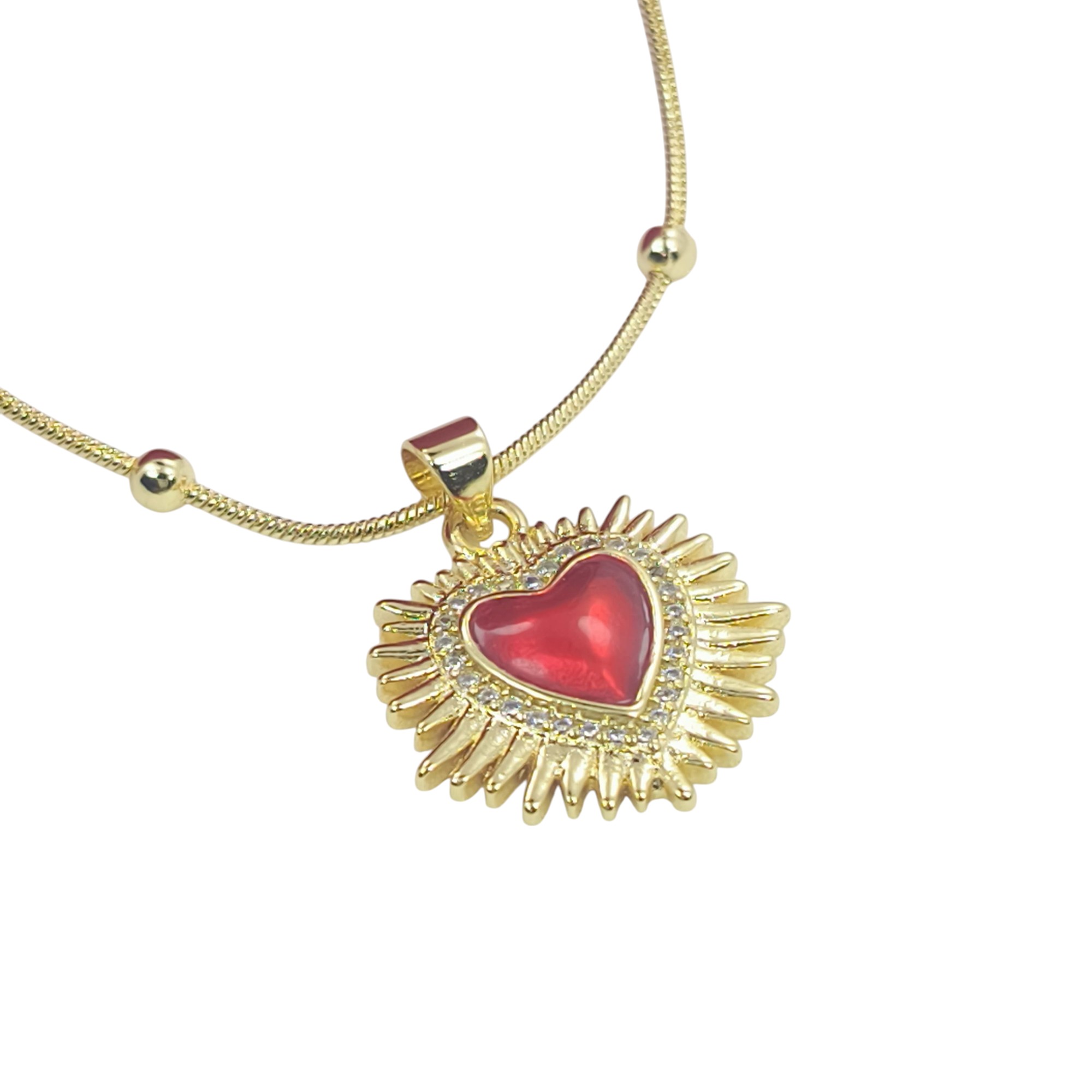 Miniatura 3 de COMBO CORAZON DE JESUS COLLAR Y PULSERA