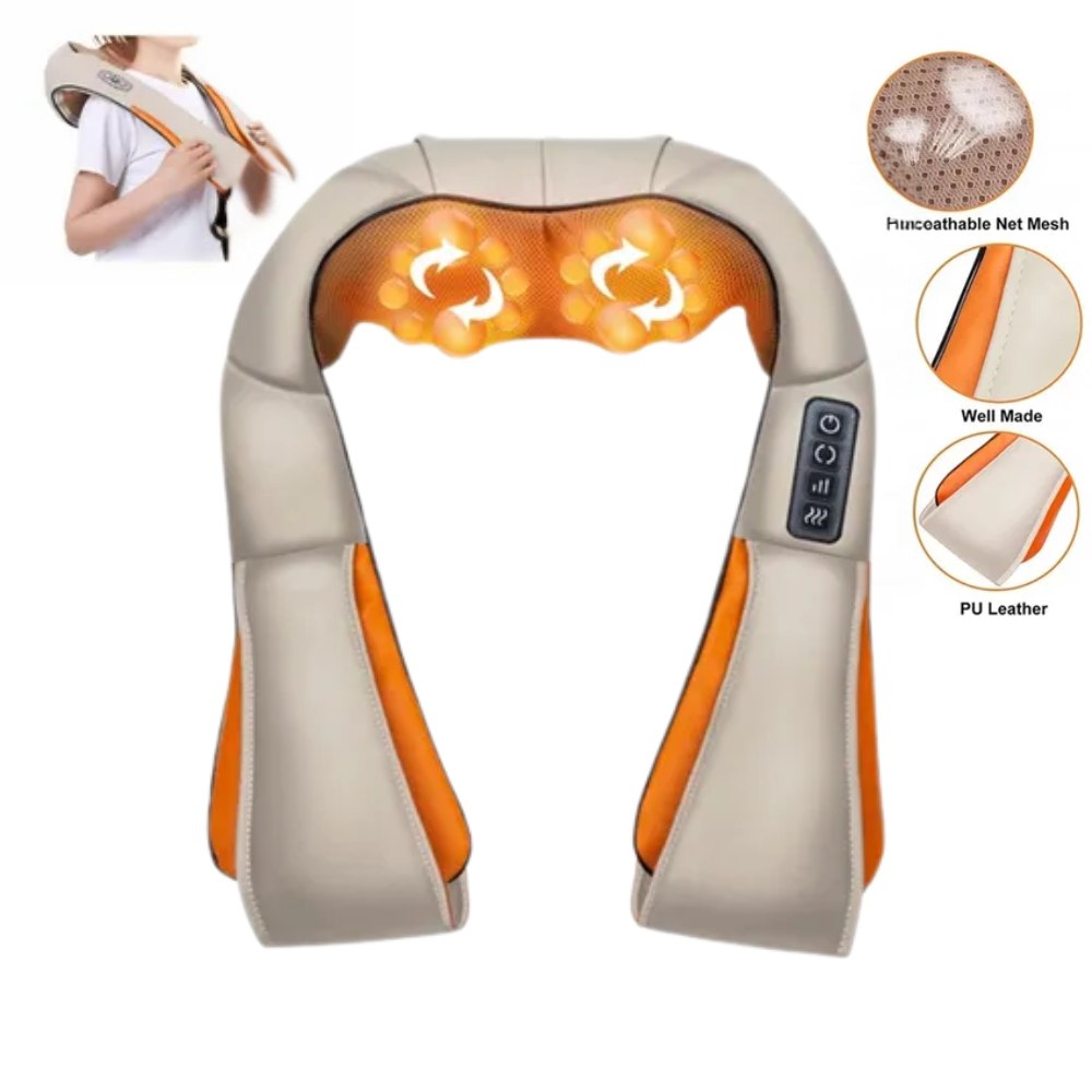 Almohada Masajeador Electrico De Cuello