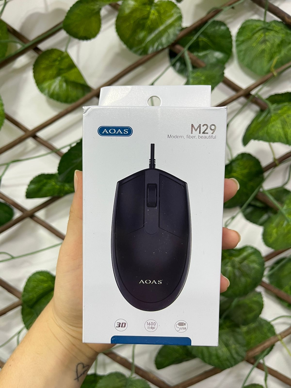 Miniatura 2 de Mouse con cable AOAS M29