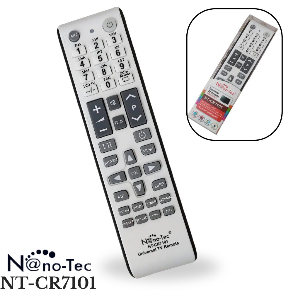 Control Remoto Universal Cr7101