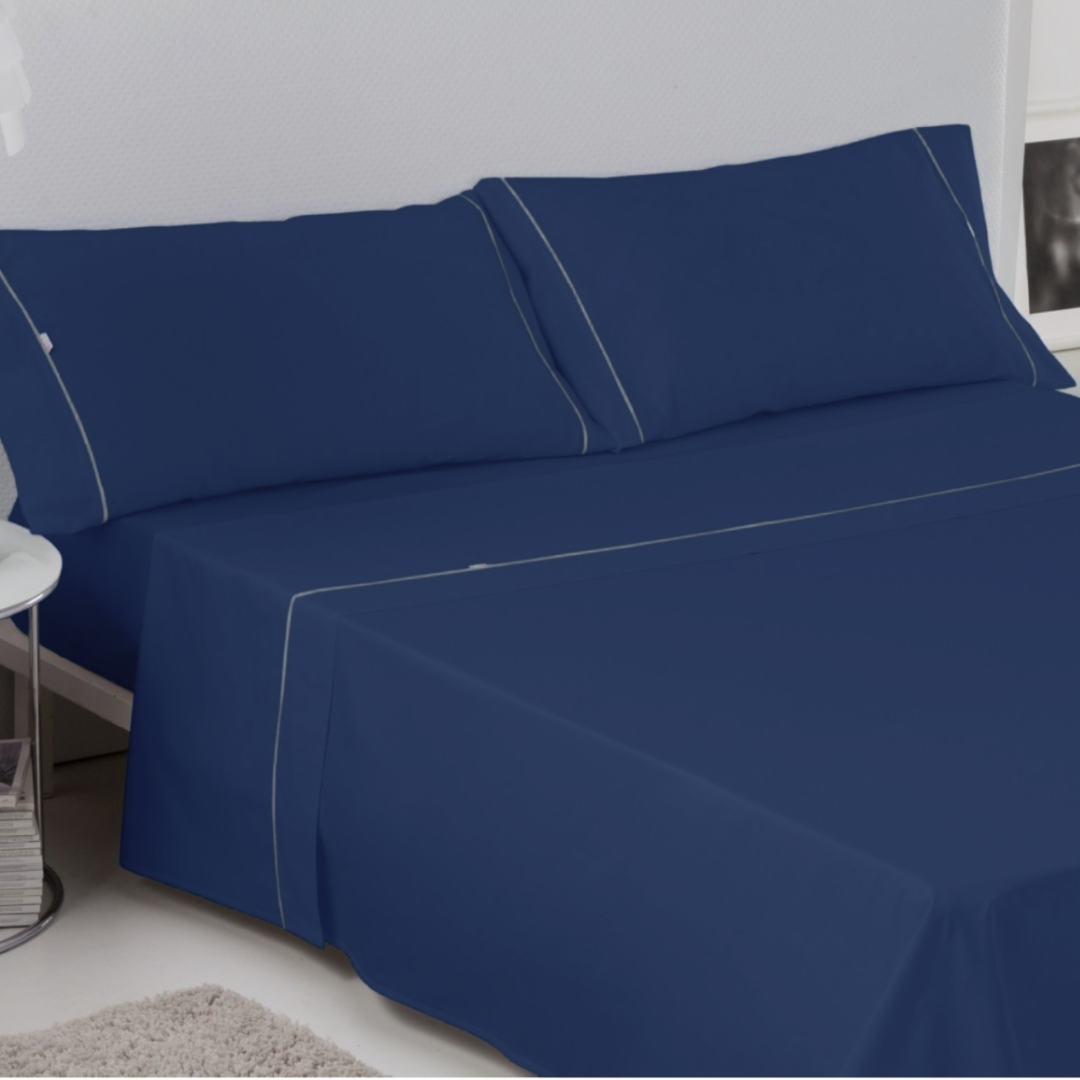 Vista 6 de Sabana Unicolor Doble 800 HILOS - COLOR: ROSA