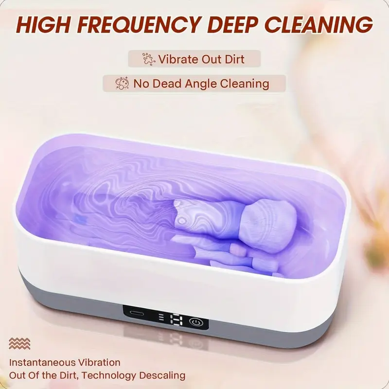 Miniatura 6 de LIMPIADOR ULTRASONICO CON PORTA BROCHAS