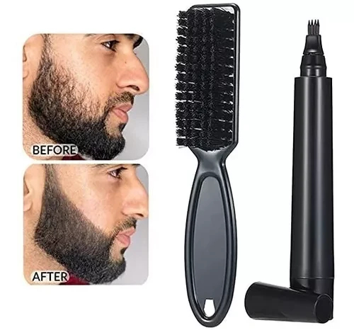 Miniatura 2 de Dúo lapiz y cepillo boligrafo barba