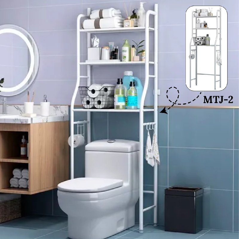 Miniatura 3 de Organizador  Estante Para Inodoro MTJ-2