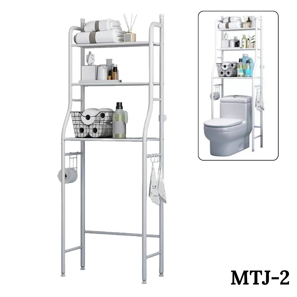 Miniatura 4 de Organizador  Estante Para Inodoro MTJ-2
