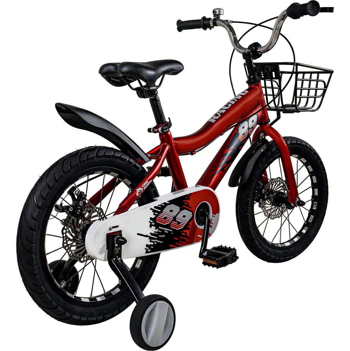 Bicicleta Infantil Roja Niños Rin 16