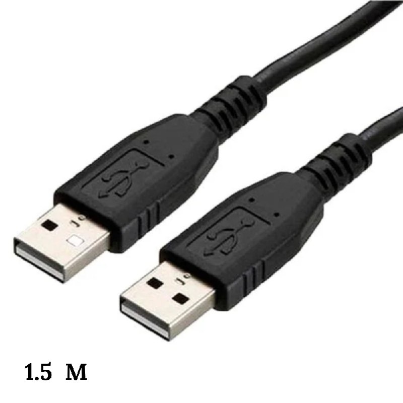 Cable Usb A Usb Macho Macho 1.5 Mts