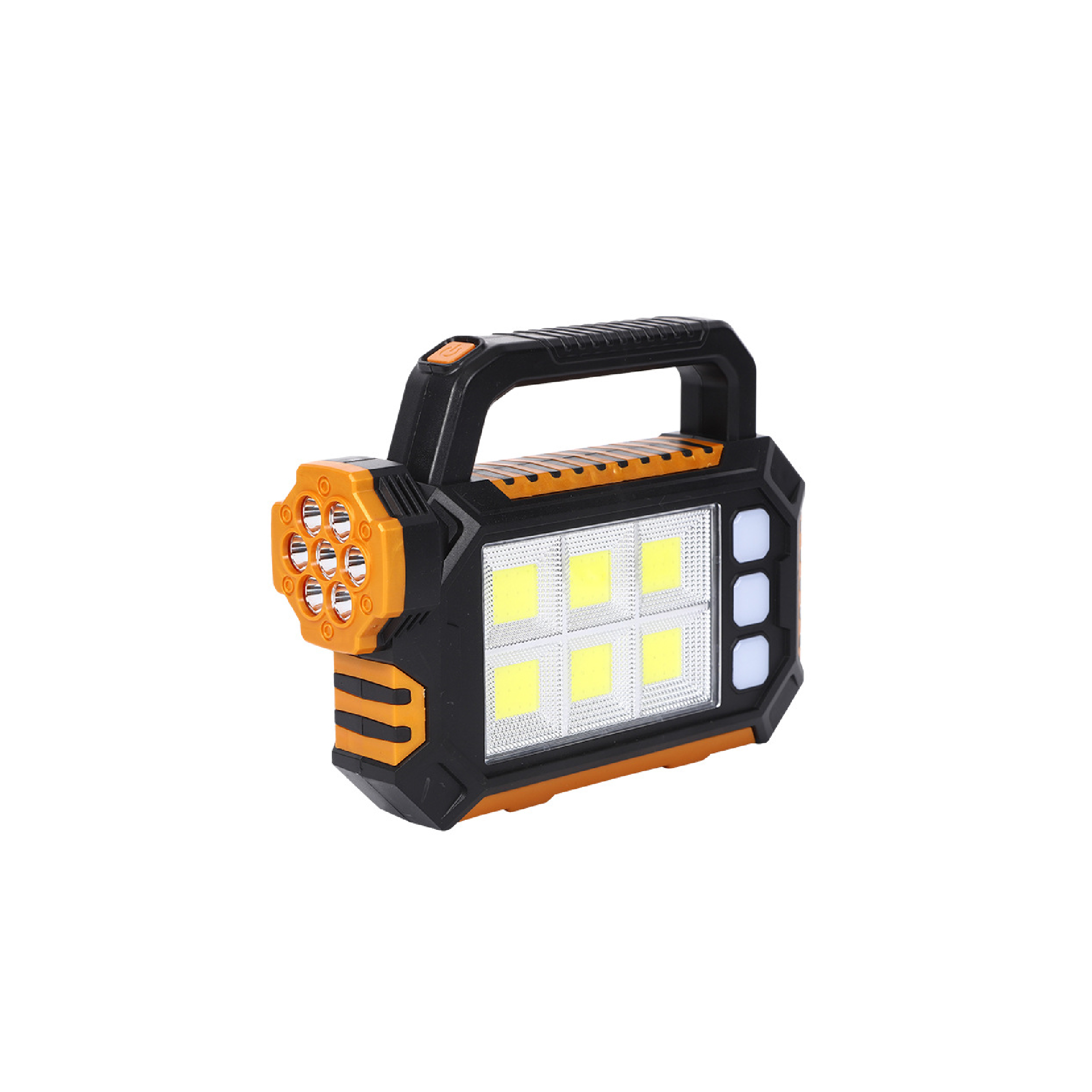 Linterna De Mano Powerbank Con Largo Alc