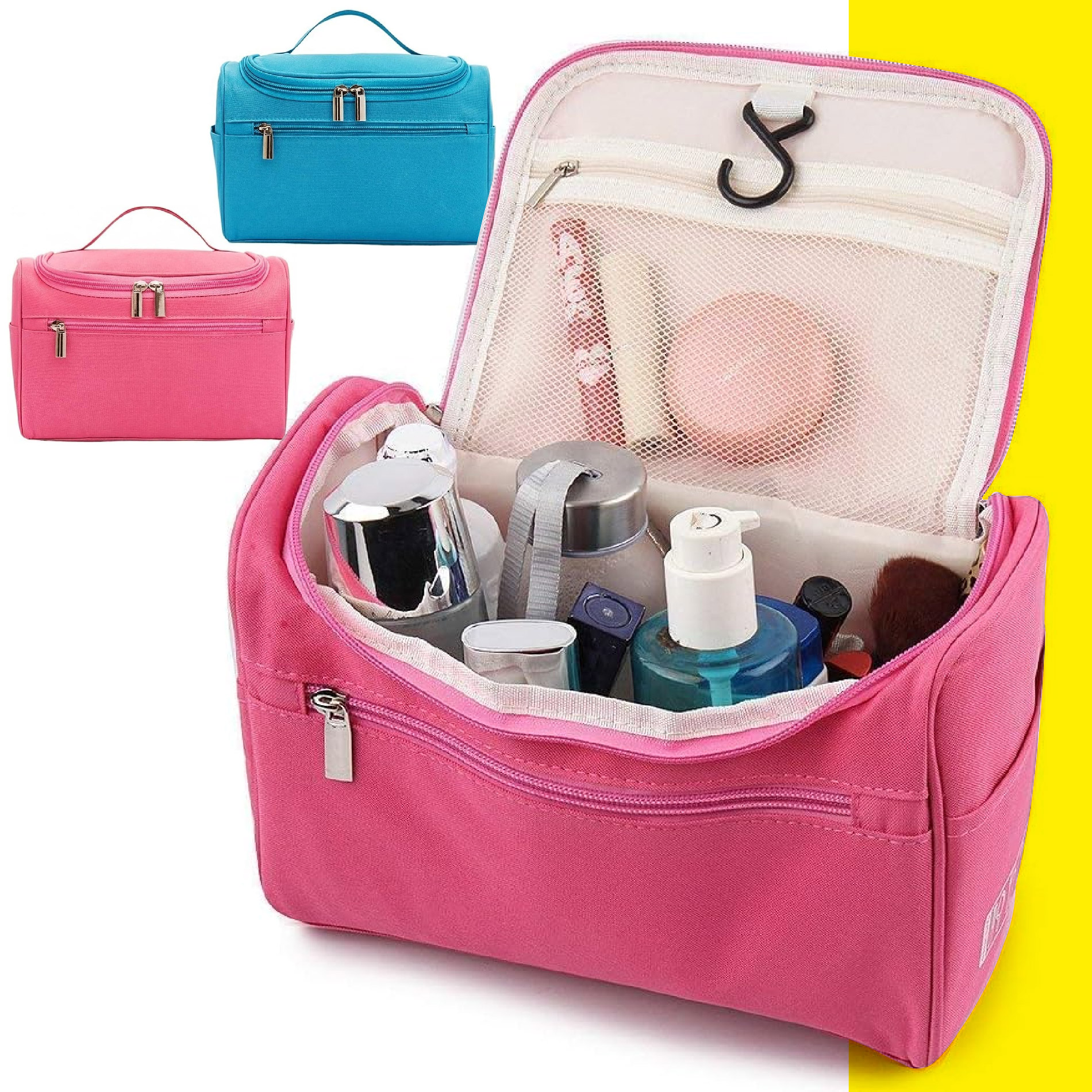 Vista 7 de Organizador Maquillaje Viajero Colgante