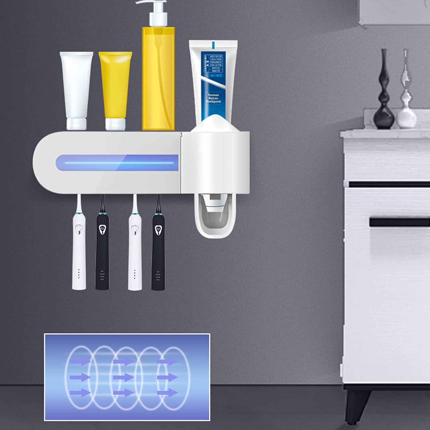 Miniatura 3 de Dispensador de crema con esterilizador