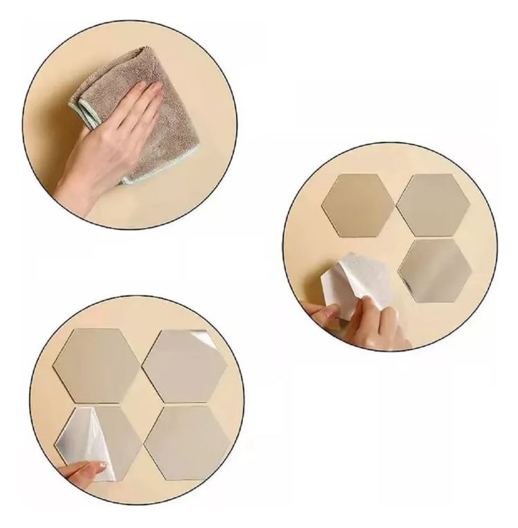 Miniatura 3 de Espejos Decorativos Por 12 Unidades