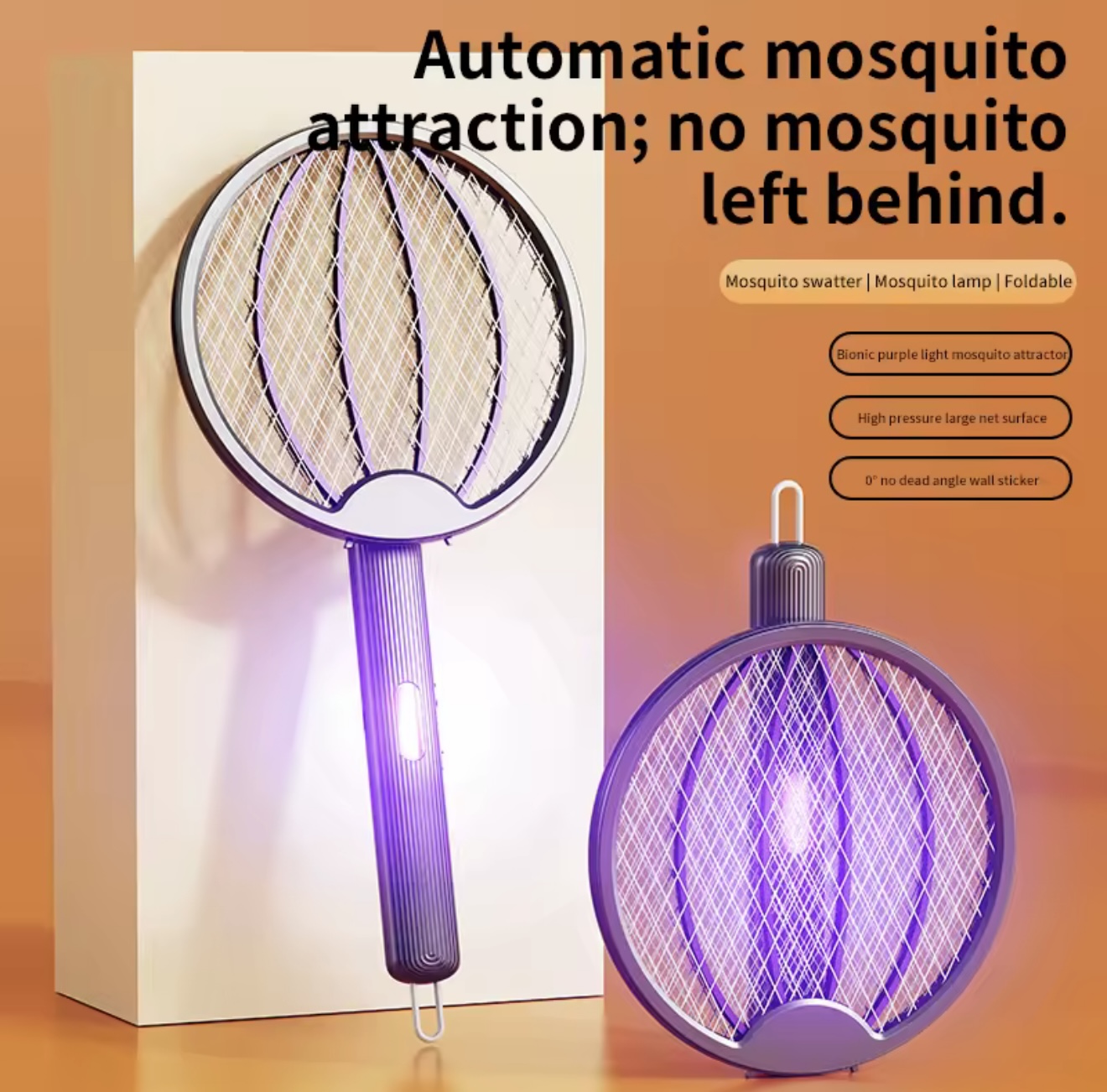 Miniatura 9 de RAQUETA MATA MOSCAS 3 EN 1