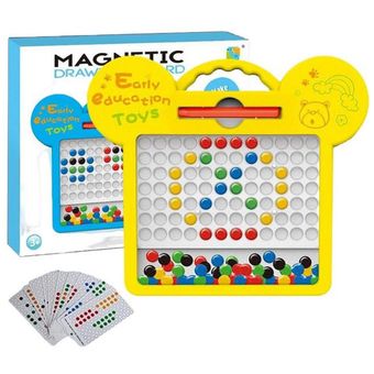 Tablero de Dibujo con Fichas Magnéticas