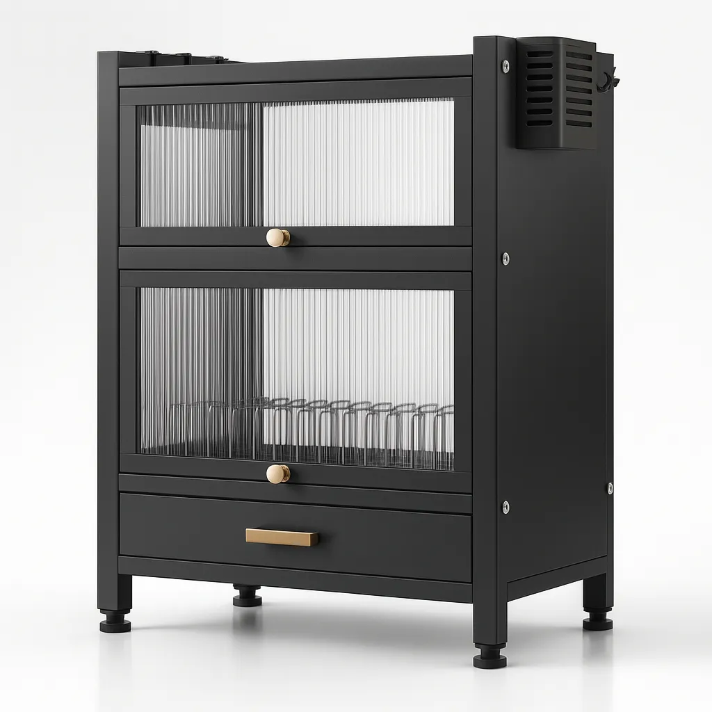 Organizador De Loza con TAPA 2 Niveles