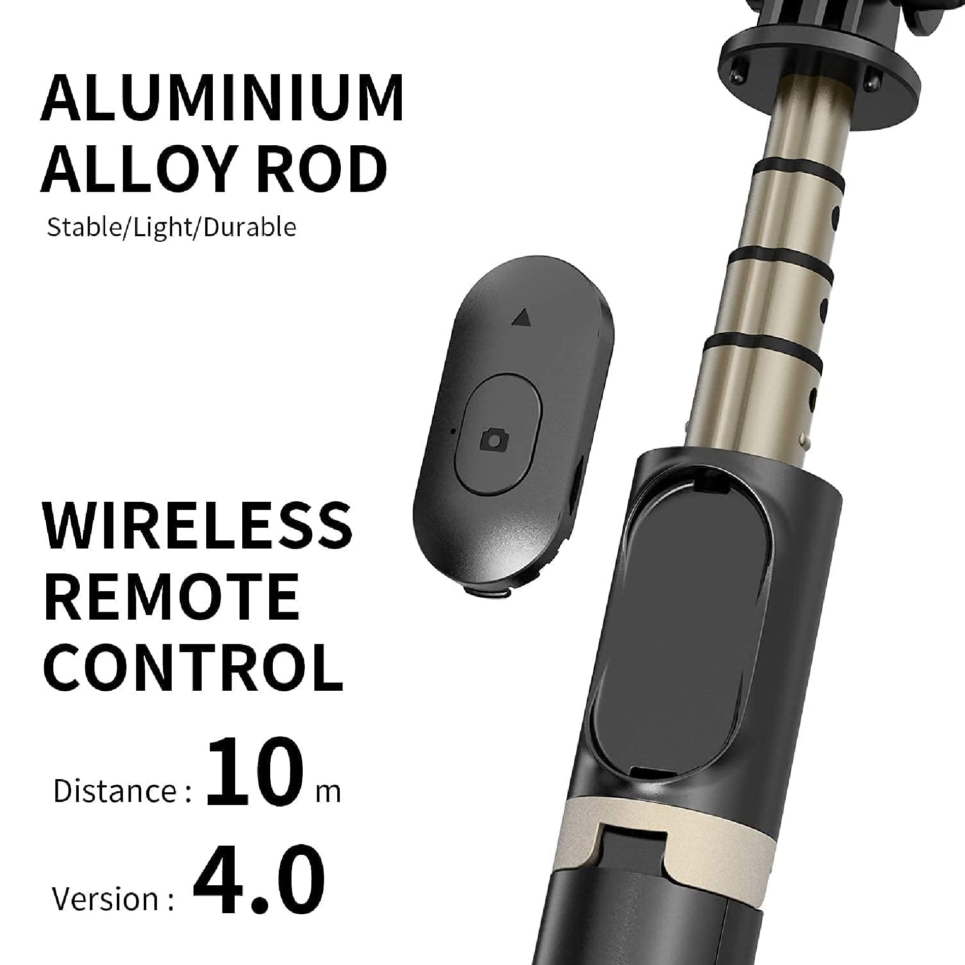 Miniatura 2 de Estabilizador 3en1 Celular Tripode Palo