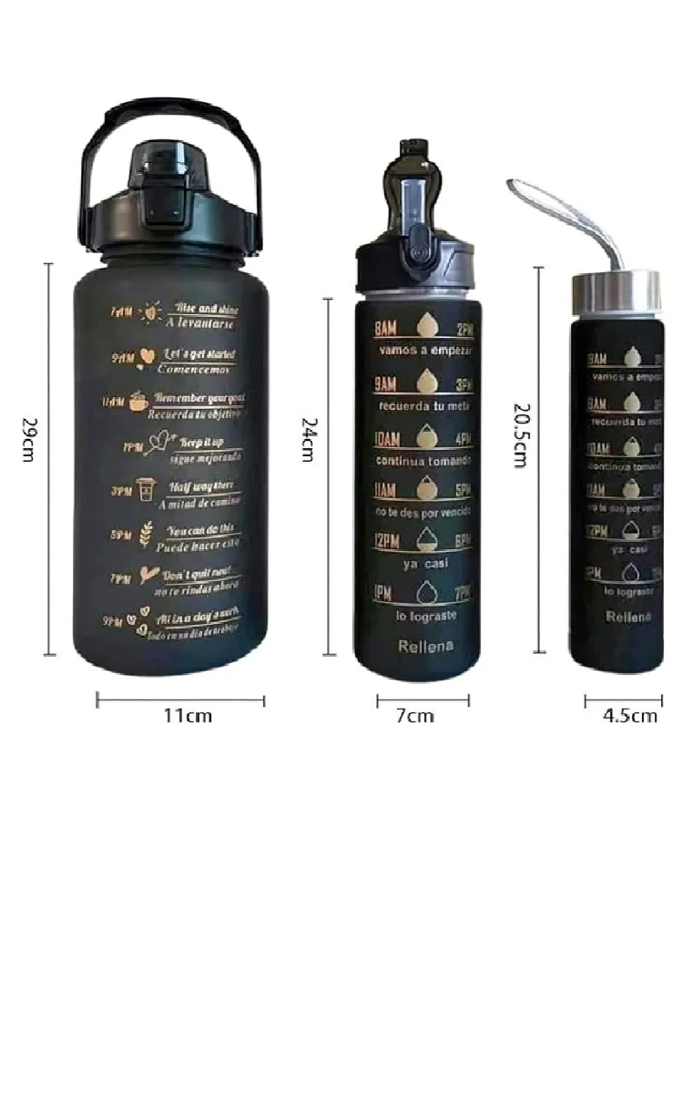 Miniatura 2 de Combo Termos Motivacionales Set X 3 U