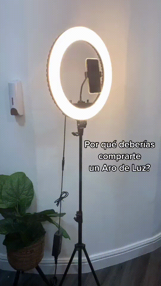 ARO DE LUZ LED 45 CM