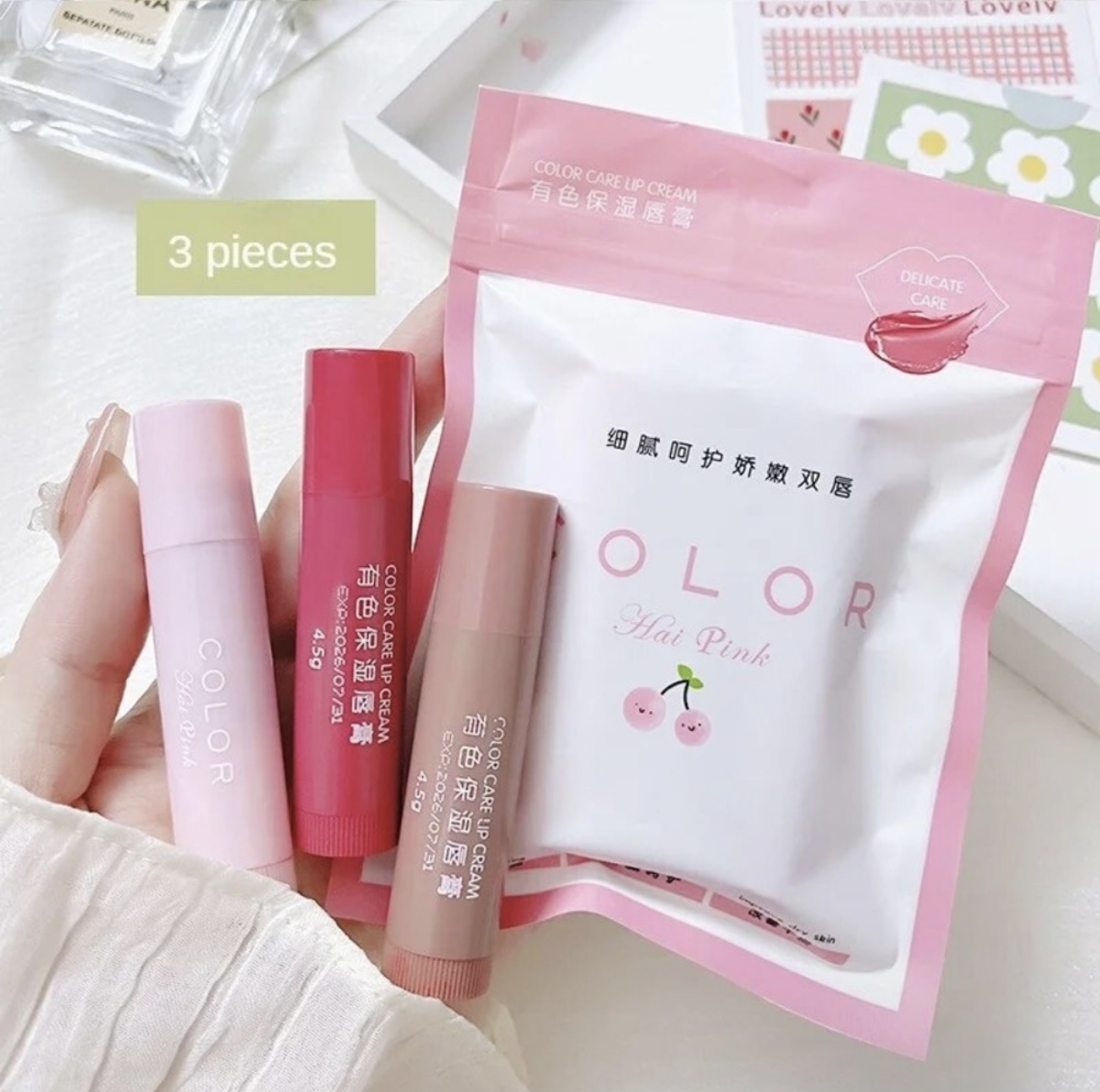 Miniatura 3 de SET X 3 BALSAMO LABIAL HIDRATANTE