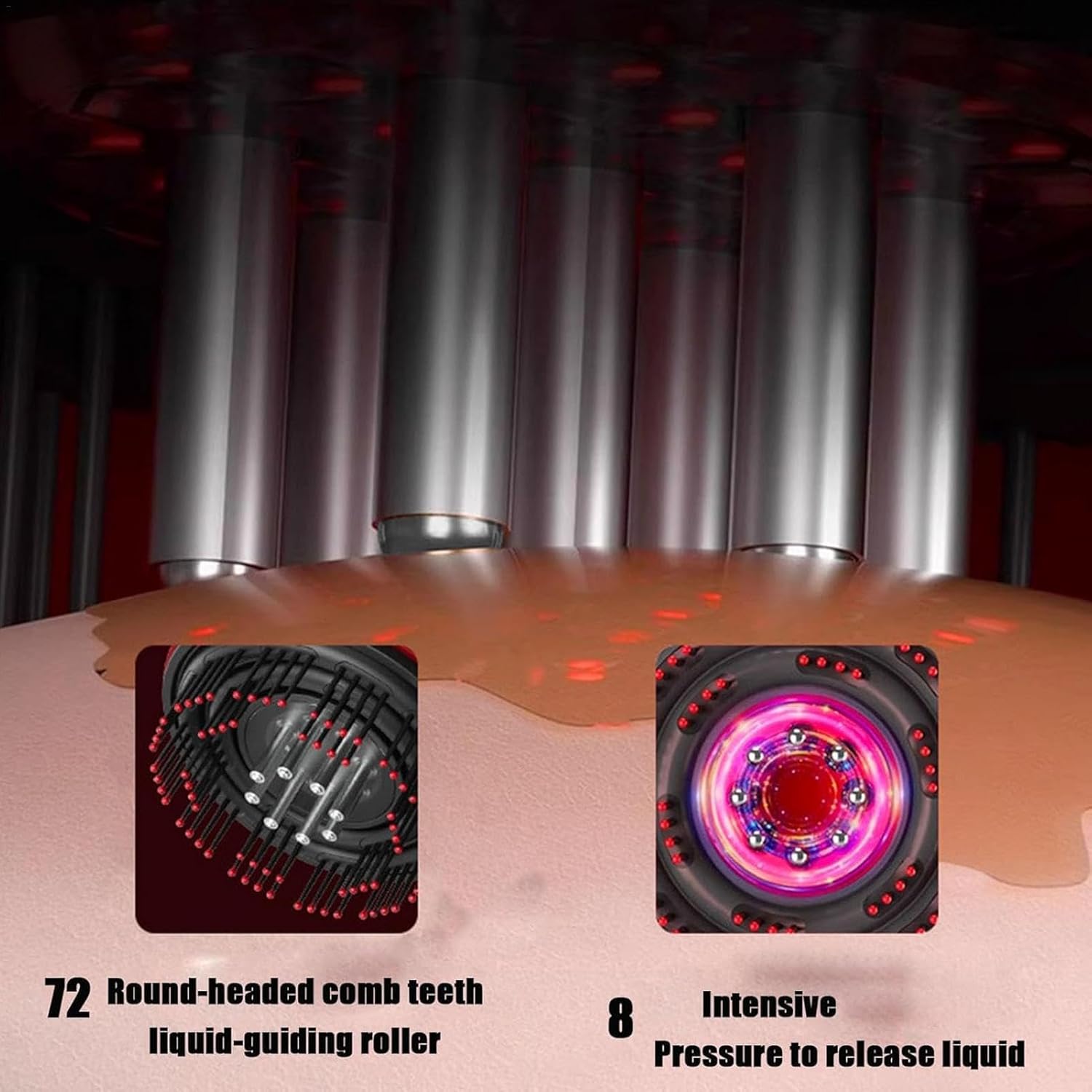 Miniatura 2 de CEPILLO ELECTRICO MASAJEADOR Y VAPOR