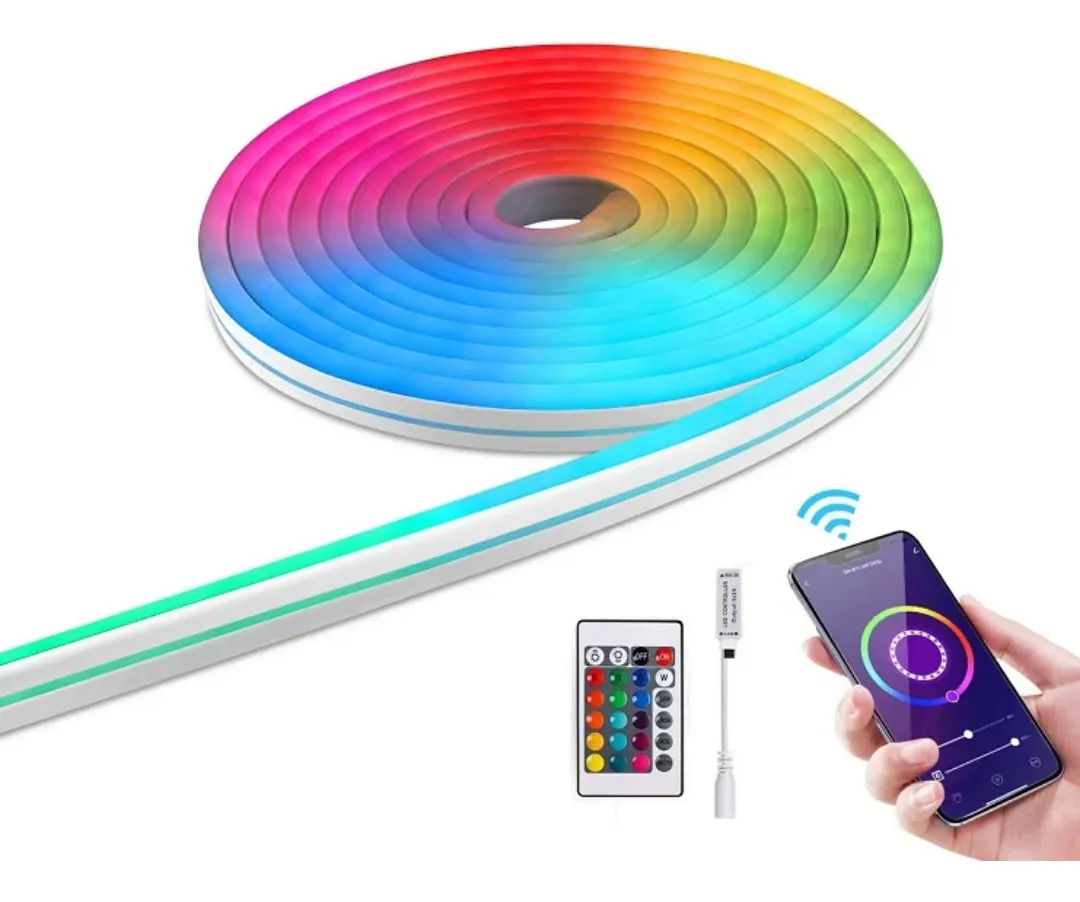 Miniatura 3 de Cinta Tira Led Neón Flex Rgb X5 Mts