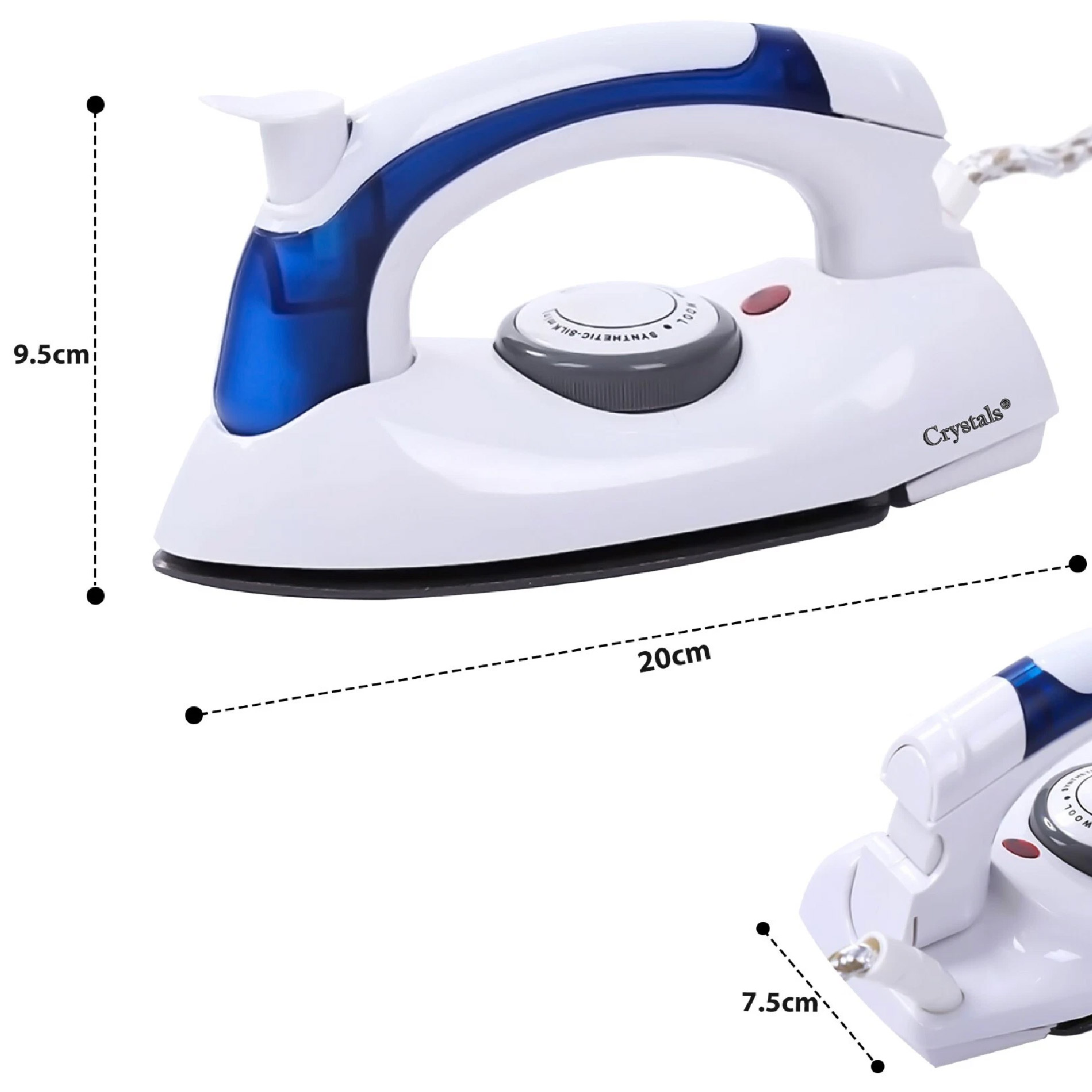 Miniatura 8 de Mini Plancha De Vapor Plegable Viajera