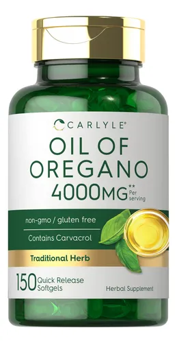 Orégano Oil Capsulas 4000MG Antioxidante