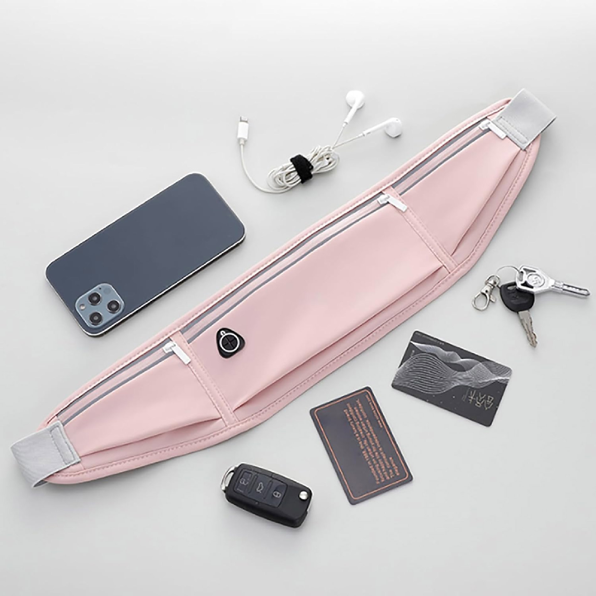 Miniatura 6 de Canguro Impermeable Deportivo Invisible - Color: Lila