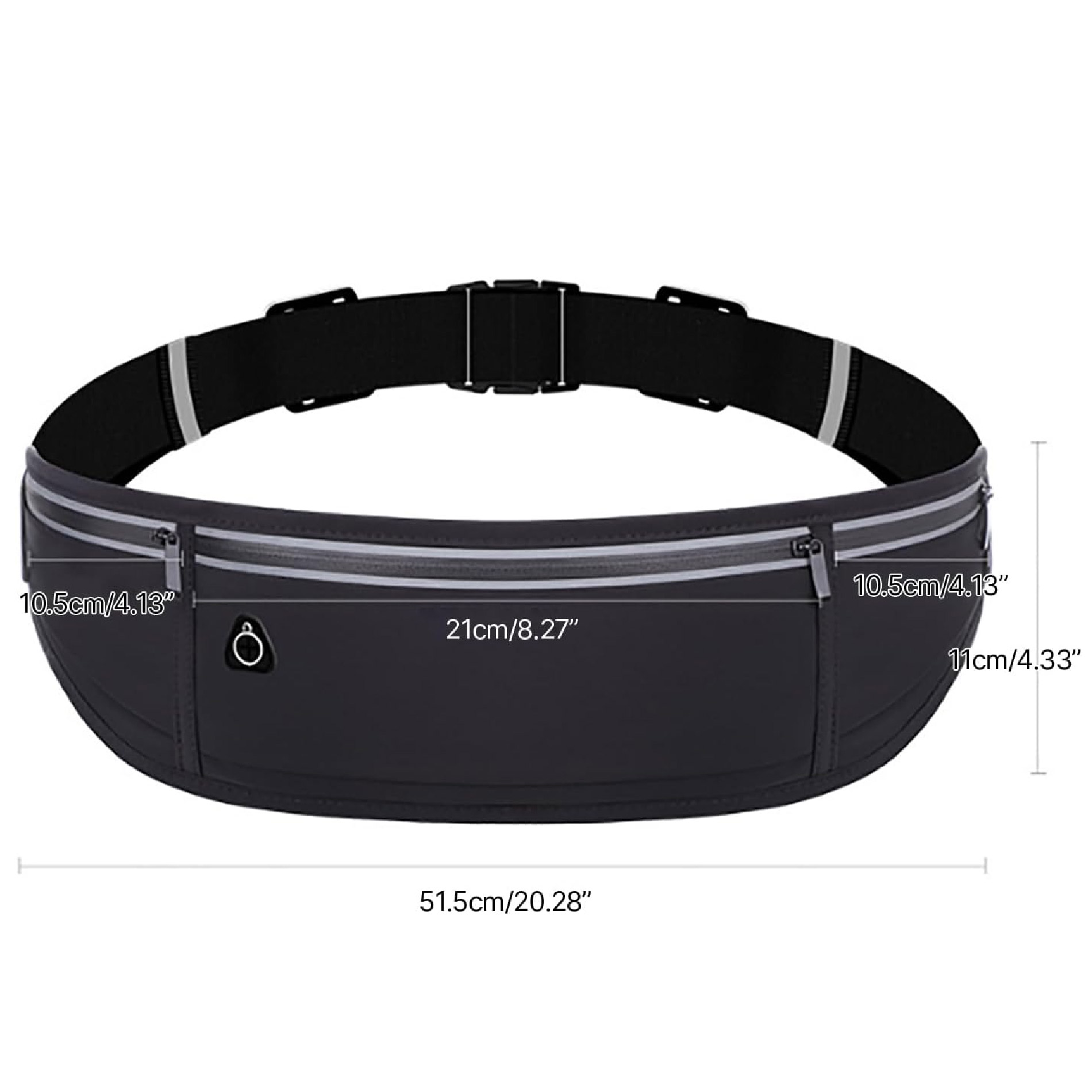 Miniatura 8 de Canguro Impermeable Deportivo Invisible - Color: Lila