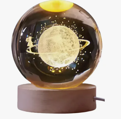 Bola Esfera De Cristal De 8 Cm