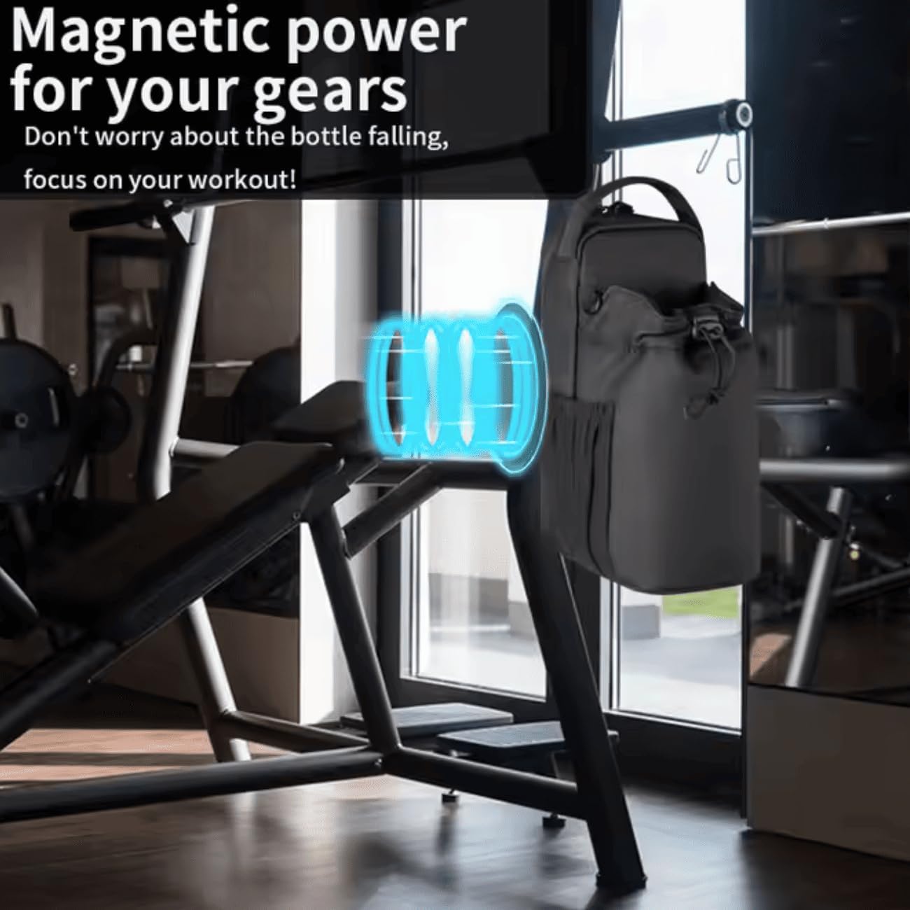 Miniatura 4 de Bolsa magnética de gimnasio