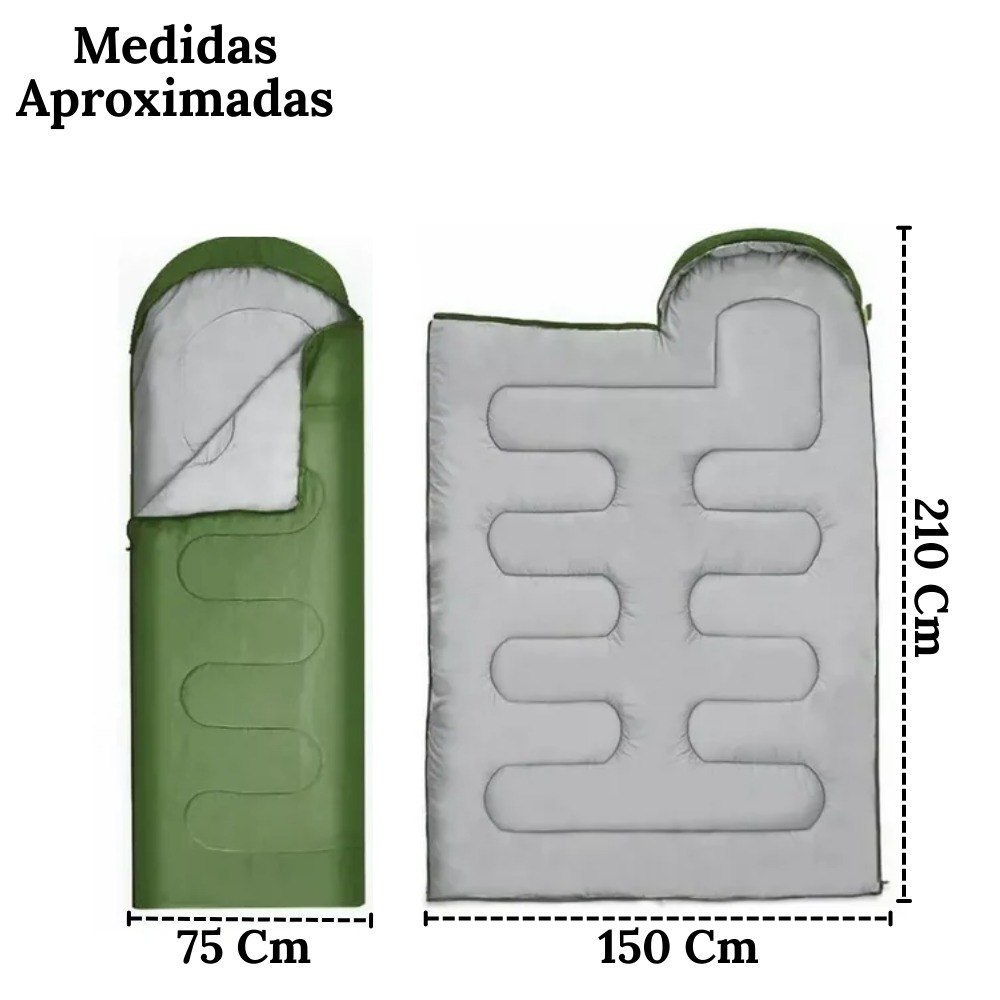 Miniatura 2 de Colcha Para Dormir Sleeping Bag Cama