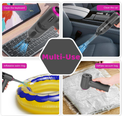 Mini aspiradora portátil 7 en 1