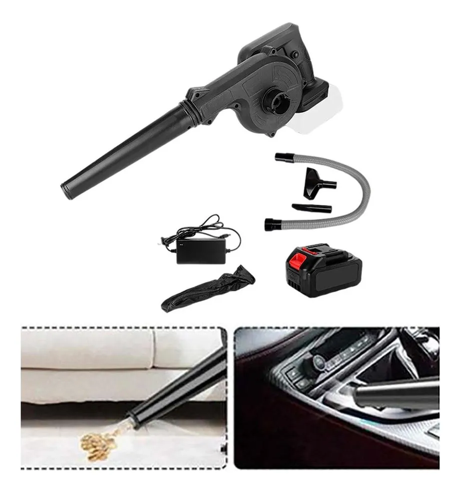 Miniatura 2 de Pistola Aspirador Soplador Doble Batería