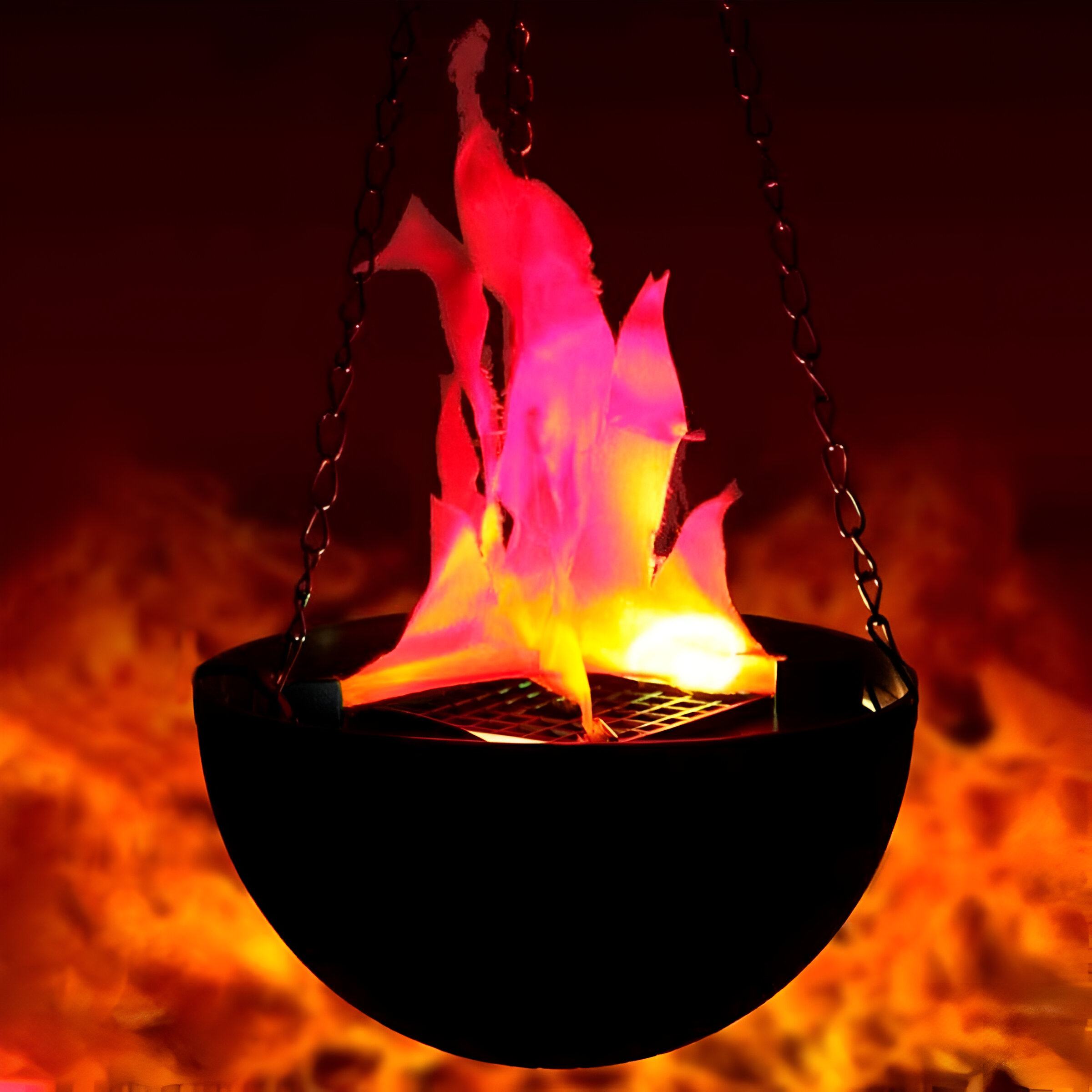 Miniatura 6 de Lámpara Colgante Efecto Llama 068